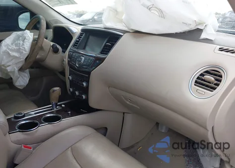 2015 Nissan Pathfinder Platinum из США, поврежденный, VIN 5N1AR2MM9FC701075